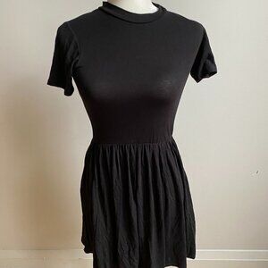 Velvet Torch black mock neck mini Dress small